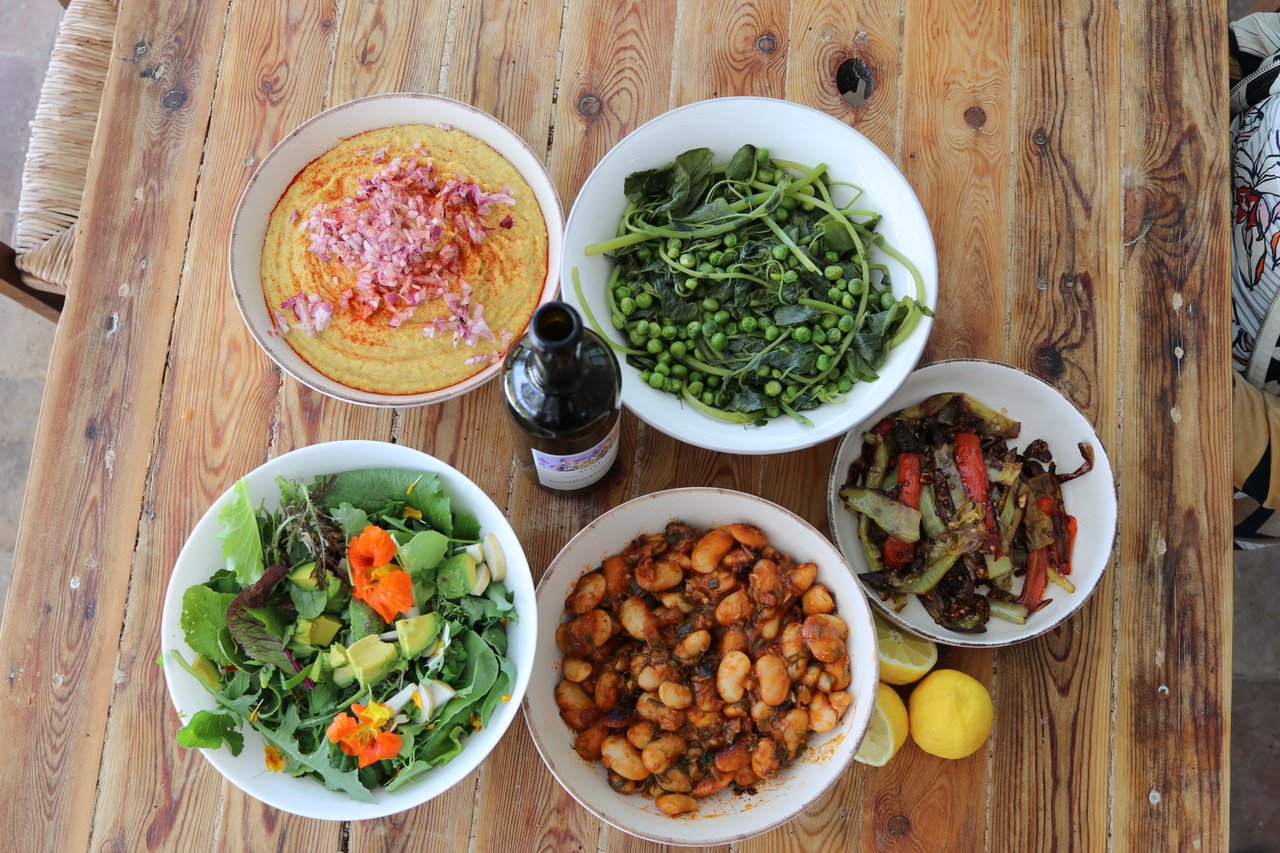Plant based Spring meal