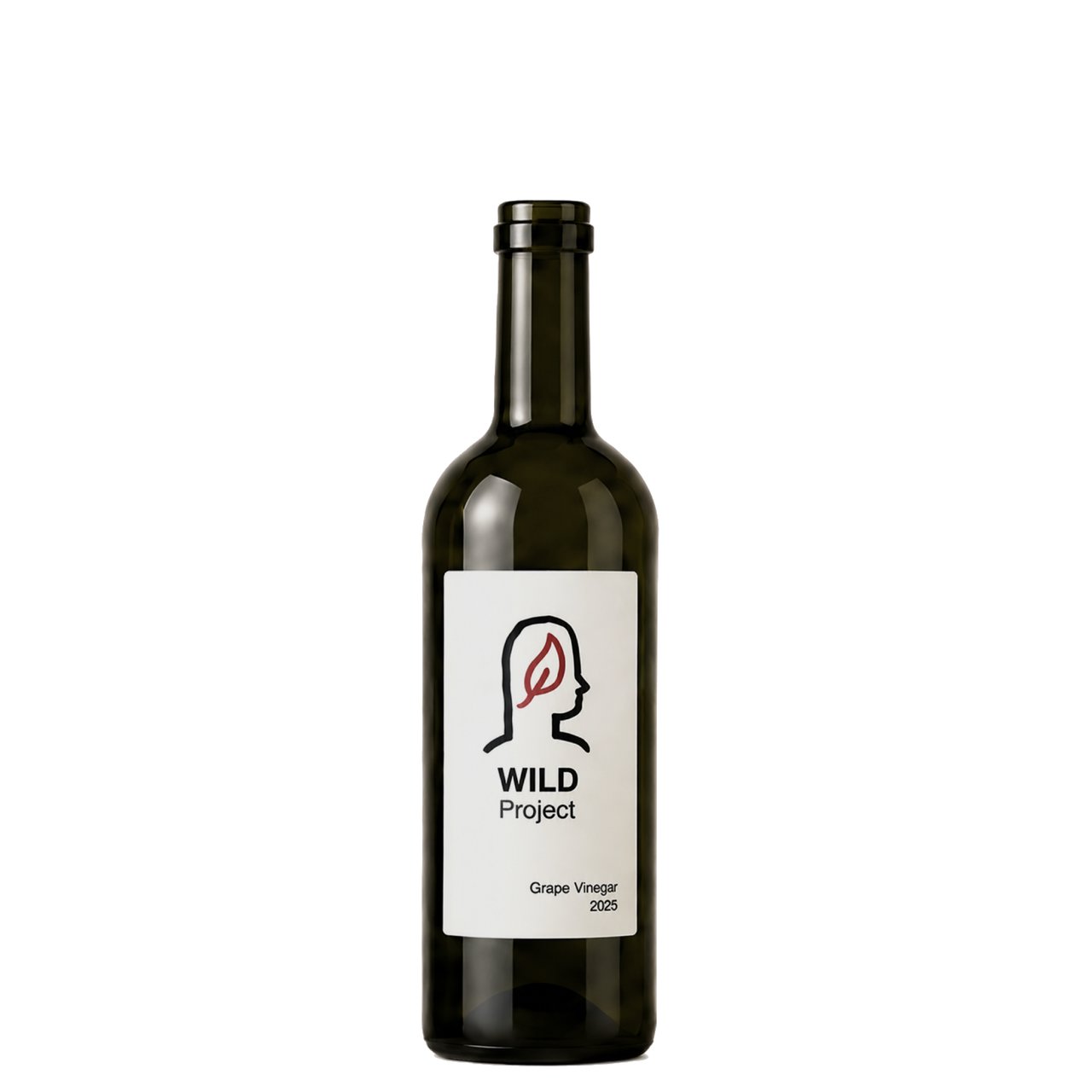 Bottle of grape vinegar