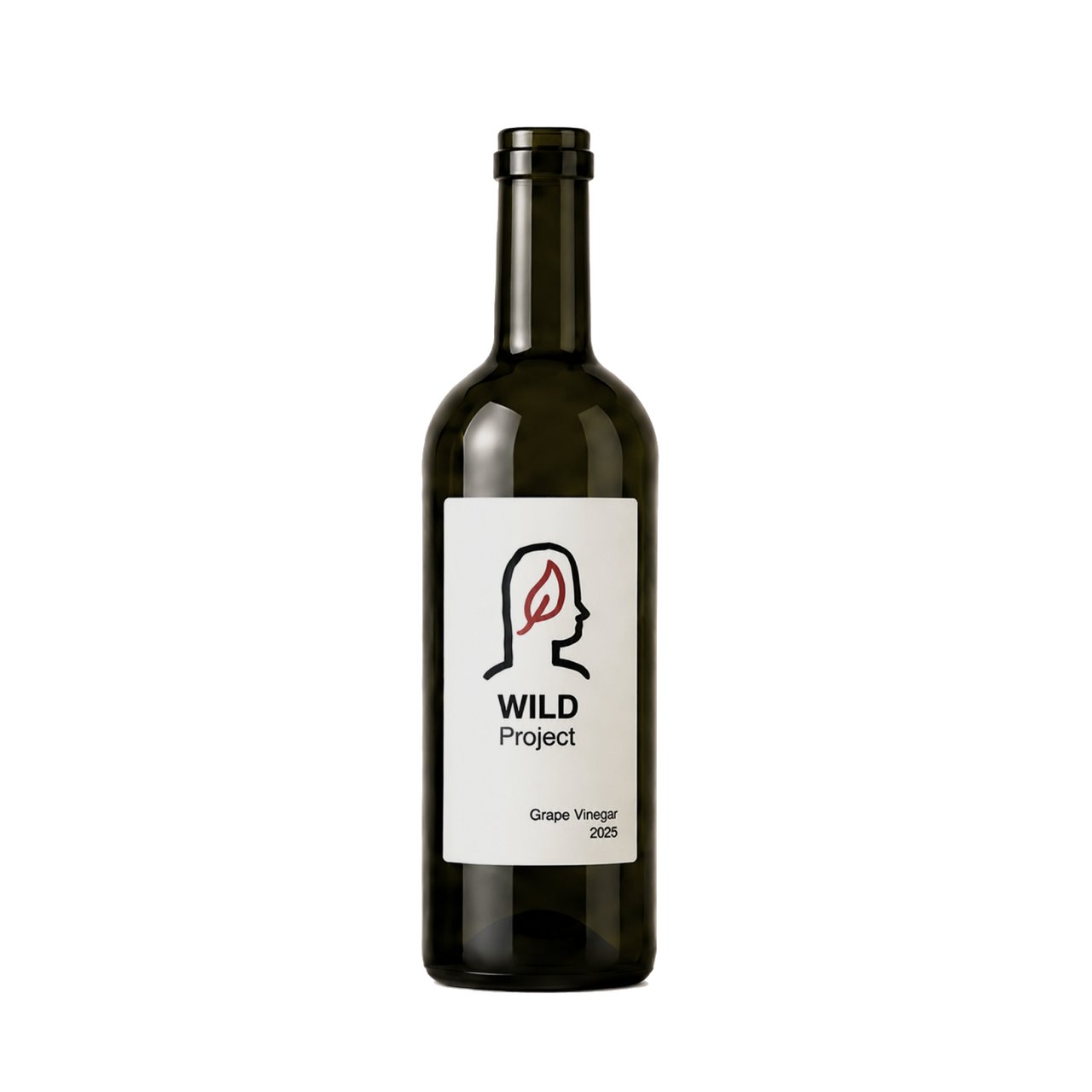 Bottle of grape vinegar